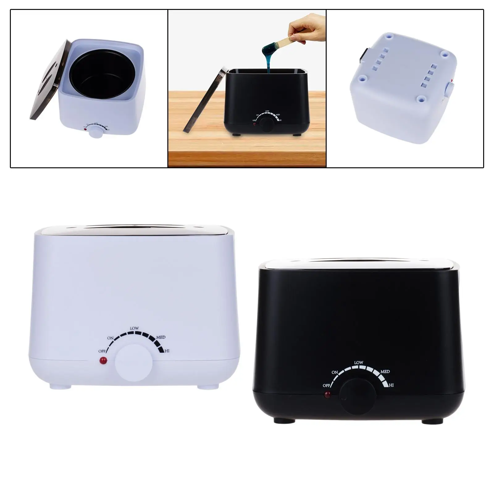 

Электрический обогреватель, корпус с крышкой Melt Hard 400 мл Salon SPA Equipment Melter