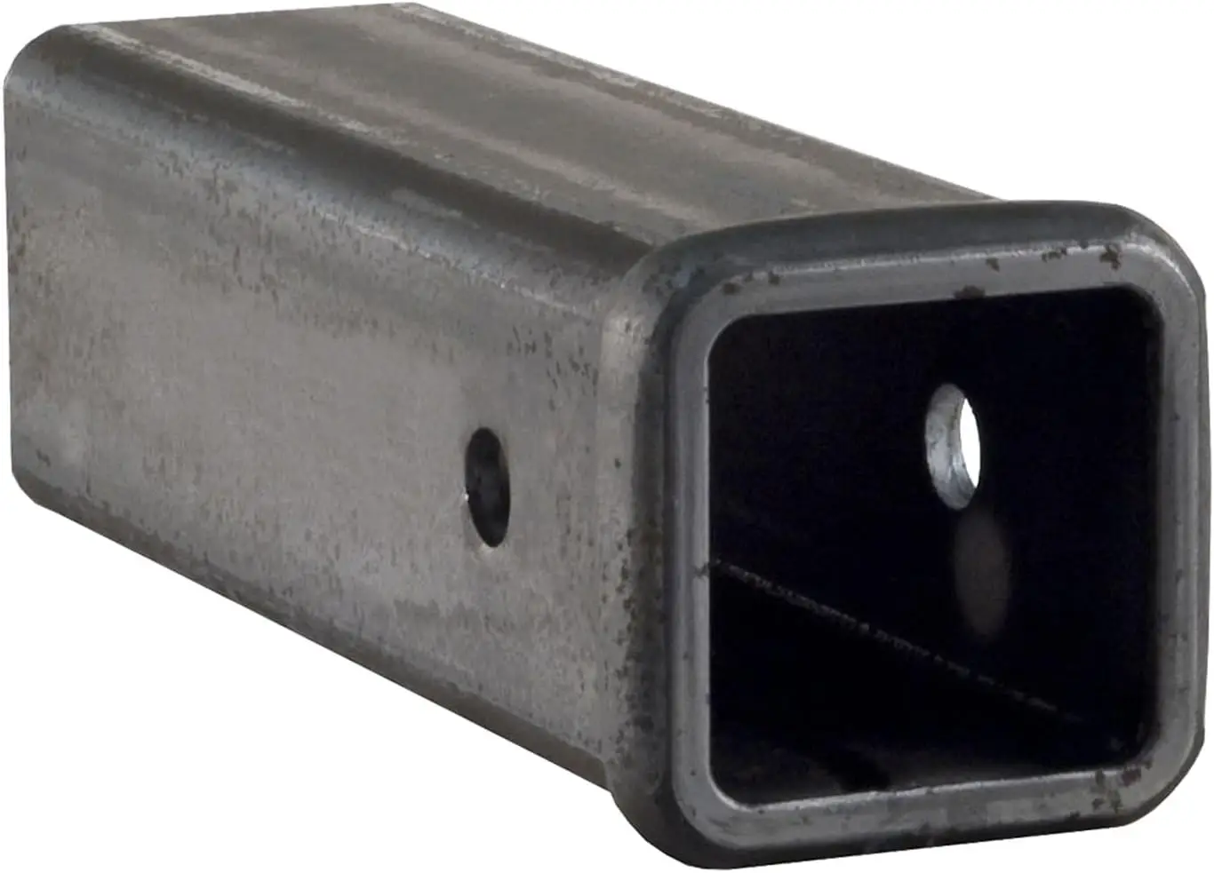 49510 Tubo receptor de enganche de remolque de acero crudo soldado de 2-1/2 pulgadas x 10 pulgadas, negro