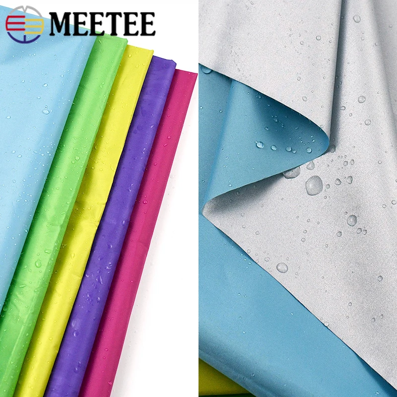 

100-500x148cm Waterproof Fabric Silver Coated Cloth for Backpack Lining Rainproof Cover Outdoor Raincoat DIY Sewing Material