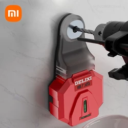 Xiaomi Delixi trapano elettrico collettore di polveri trapano a batteria cacciavite elettrico processore di polvere adsorbimento sottovuoto universale 13mm