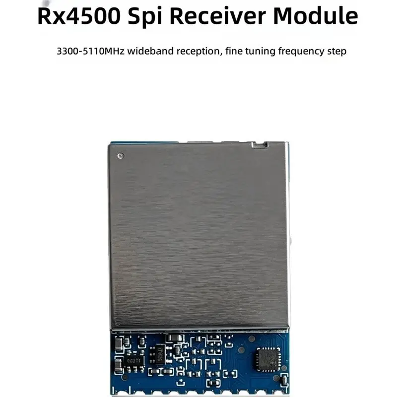 Reliable-SPI 3300-5110Mhz RX4500 Receiver Module 4.5G VRX FPV Wireless Video Receiver Module Analog Wireless Video Receiver,SPI