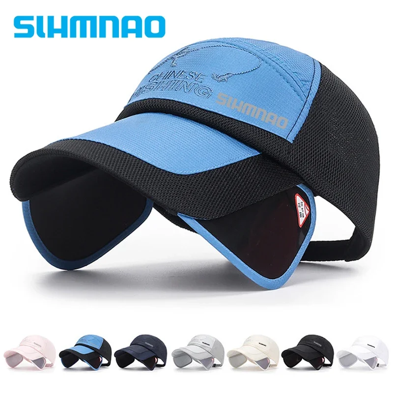 

2024 Fisherman's Hat Summer Outdoor Fishing Sunscreen Baseball Hat Men's Mountaineering Sunshade Hat Bicycle Women's Hat