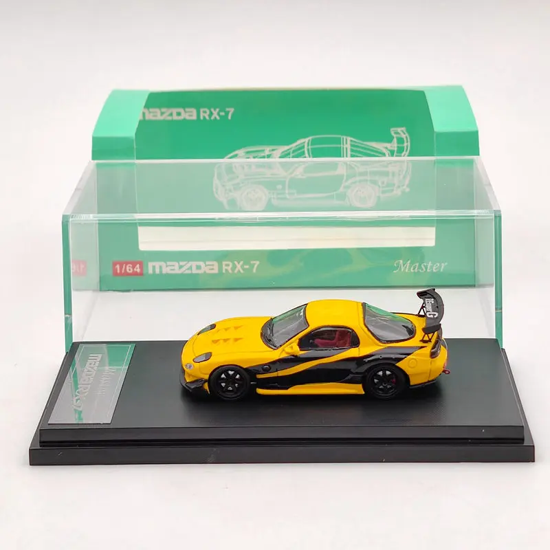 Master 1:64 RX-7/RX7 FD3S Amemiya Clamshell Diecast Models Toys Car Collection Gifts