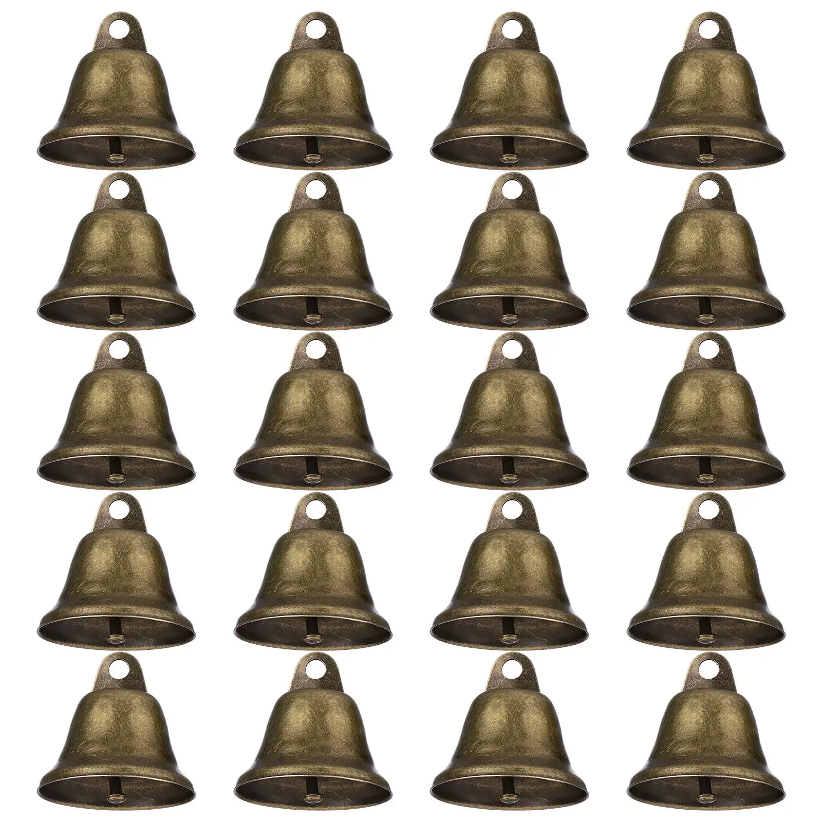 

Copper Bells Metal Hand Bell 38mm Lightweight Ergonomic for Party School Hotel Bell Shaped Instruments