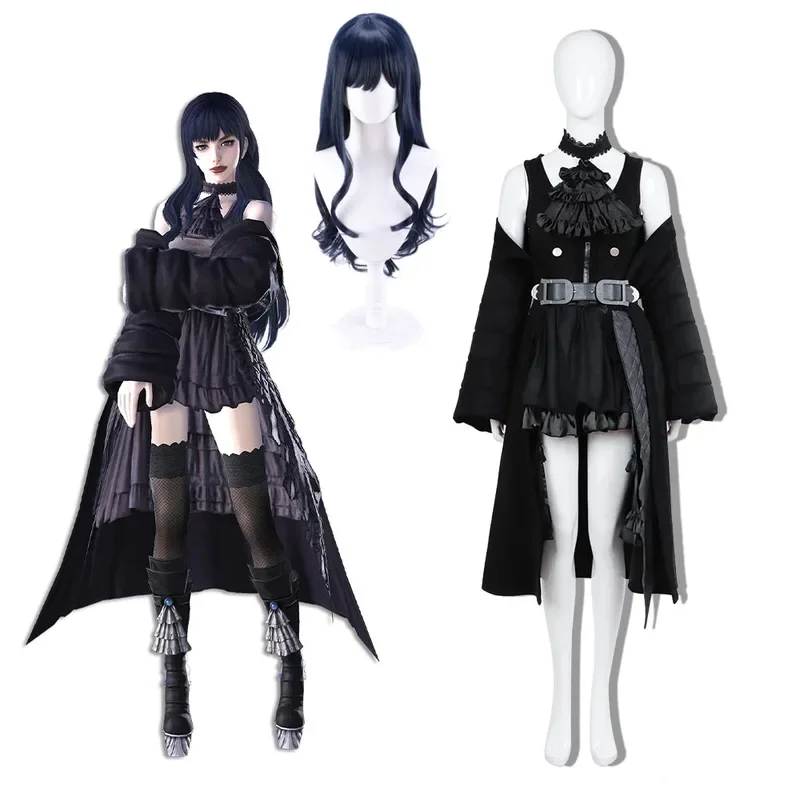 

FC6Game FINAL FANTASY XIV FF14 Gaia Cosplay Costume FFXV Shadowbringers Dress Adult Costume Halloween Custom Made@FC8！