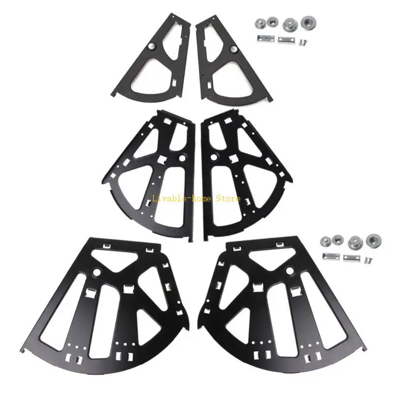 1 패밀 3 레이어 신발 캐비닛 플립 프레임 신발 랙 힌지 블랙 교체 피팅 헤비 듀티 턴 랙 액세서리 B46D