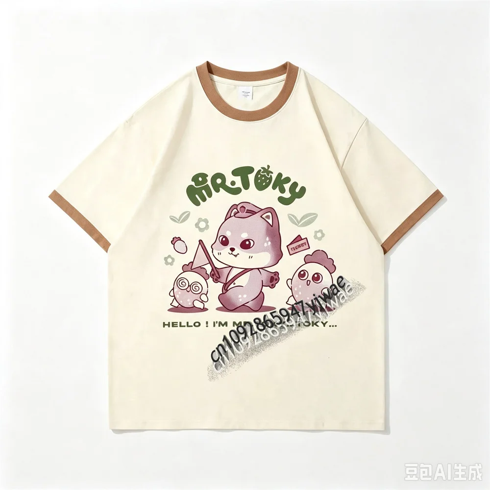 2026 Dmd Domundi TV Keng&Namping Couple T-shirt Casual Fashion Street Wear Y2K Top Summer Men's And Women's T-shirt