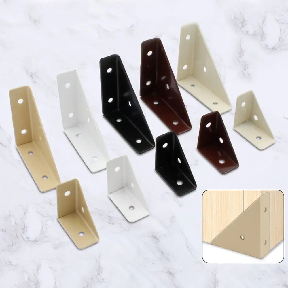 5Pcs/set Durable Metal Corner Brackets Furniture Hardware Thickened Fasten Connector Protector Fixed Support