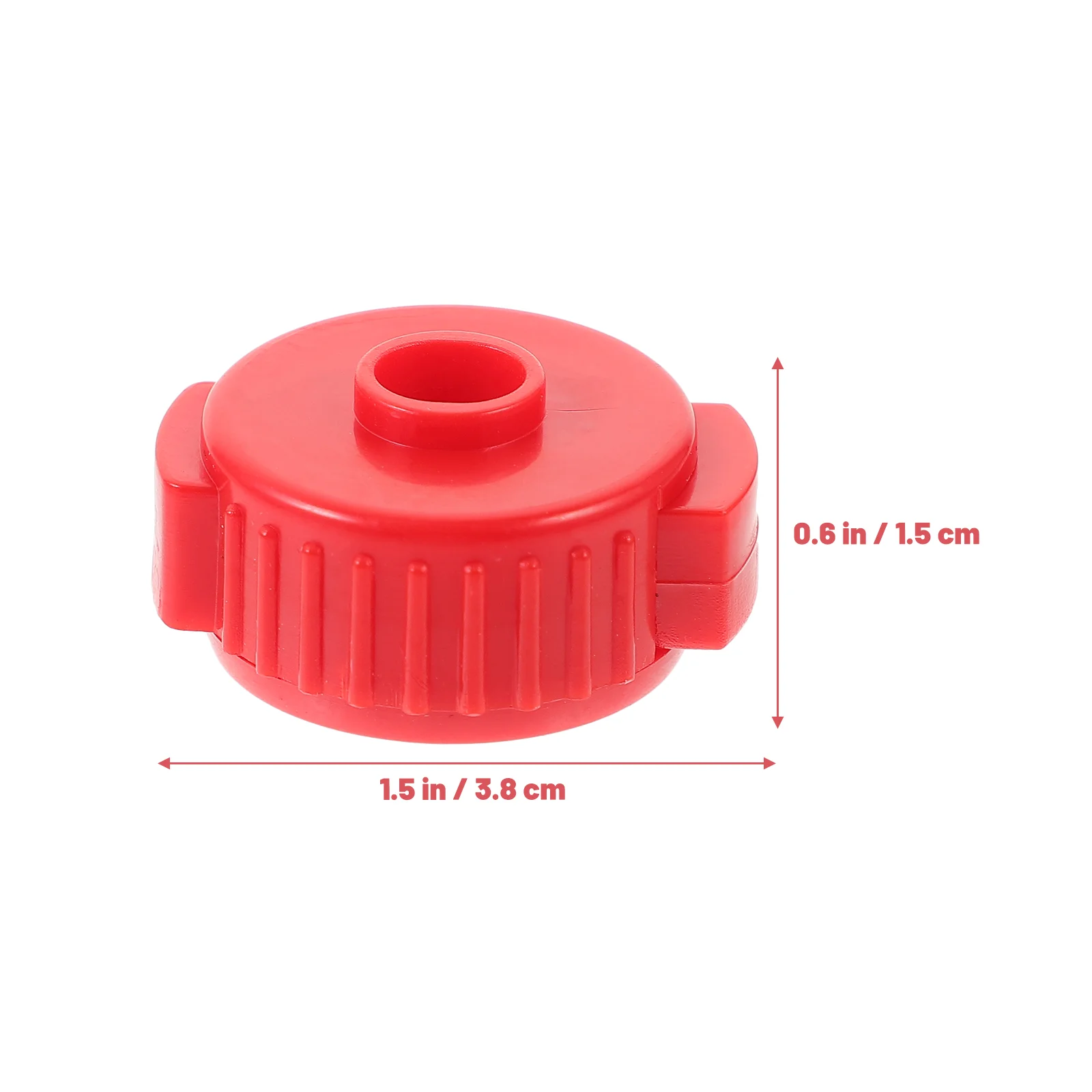 5 Pcs Cymbal Quick Release Cap Drum Nuts Installation Replacement Parts Bracket Component Red Fixing