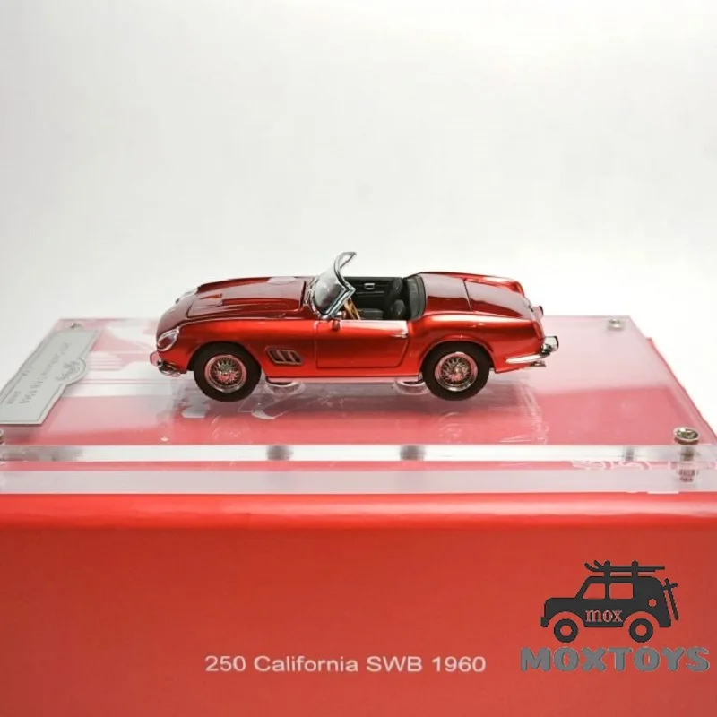 GFCC 1:64 250 California SWB 1960 Transparent Red Diecast Model Car