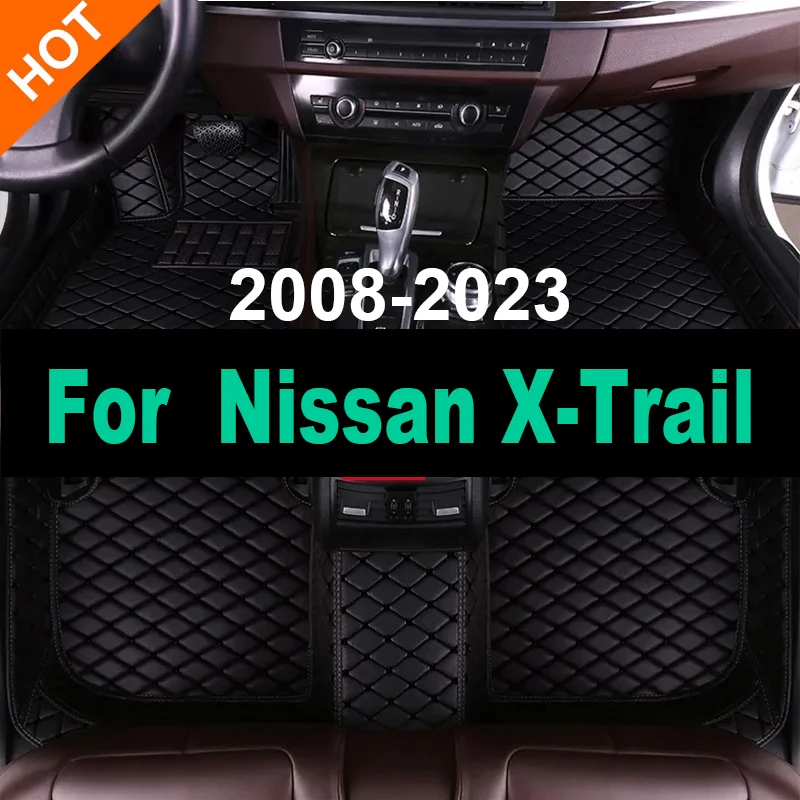 Car Floor Mats For Nissan X-Trail (5 seats) 2008~2012 2014~2017 2017~2023 2009 2010 2011 2013 2015 2016 2018 Car Accessories