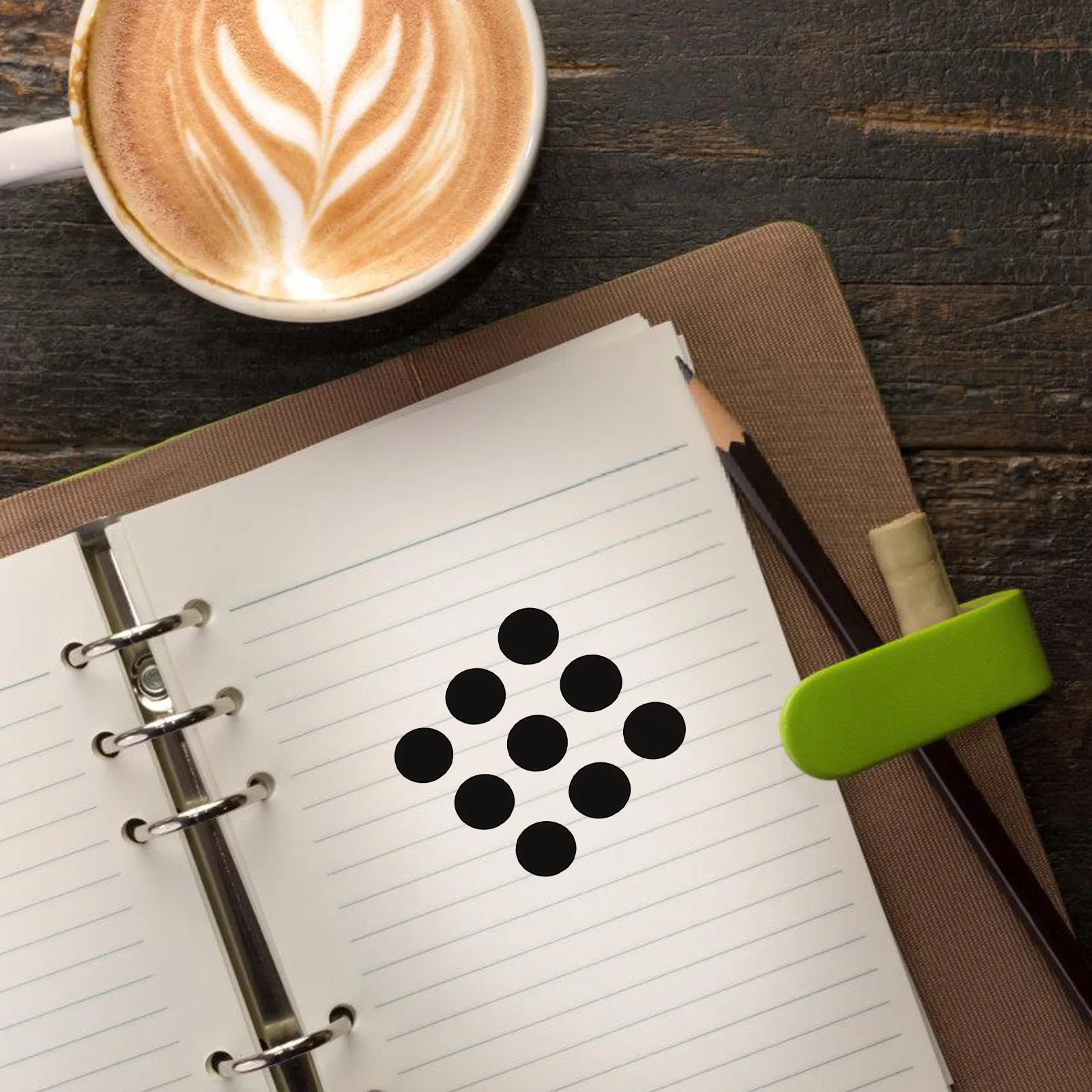 

2800pcs Round Sticker Labels 8mm Coding Dot Circle Adhesive Colorful Paper Colored Dots for Home School Office Marking