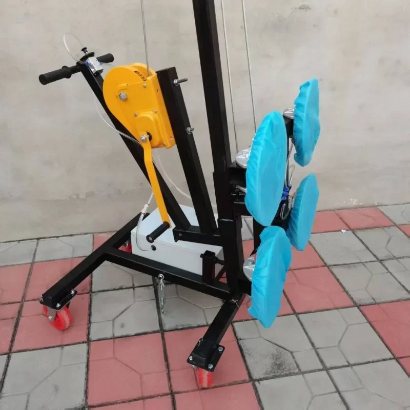 Electric glass suction cup cart, hand lift suction cup cart, hand push type