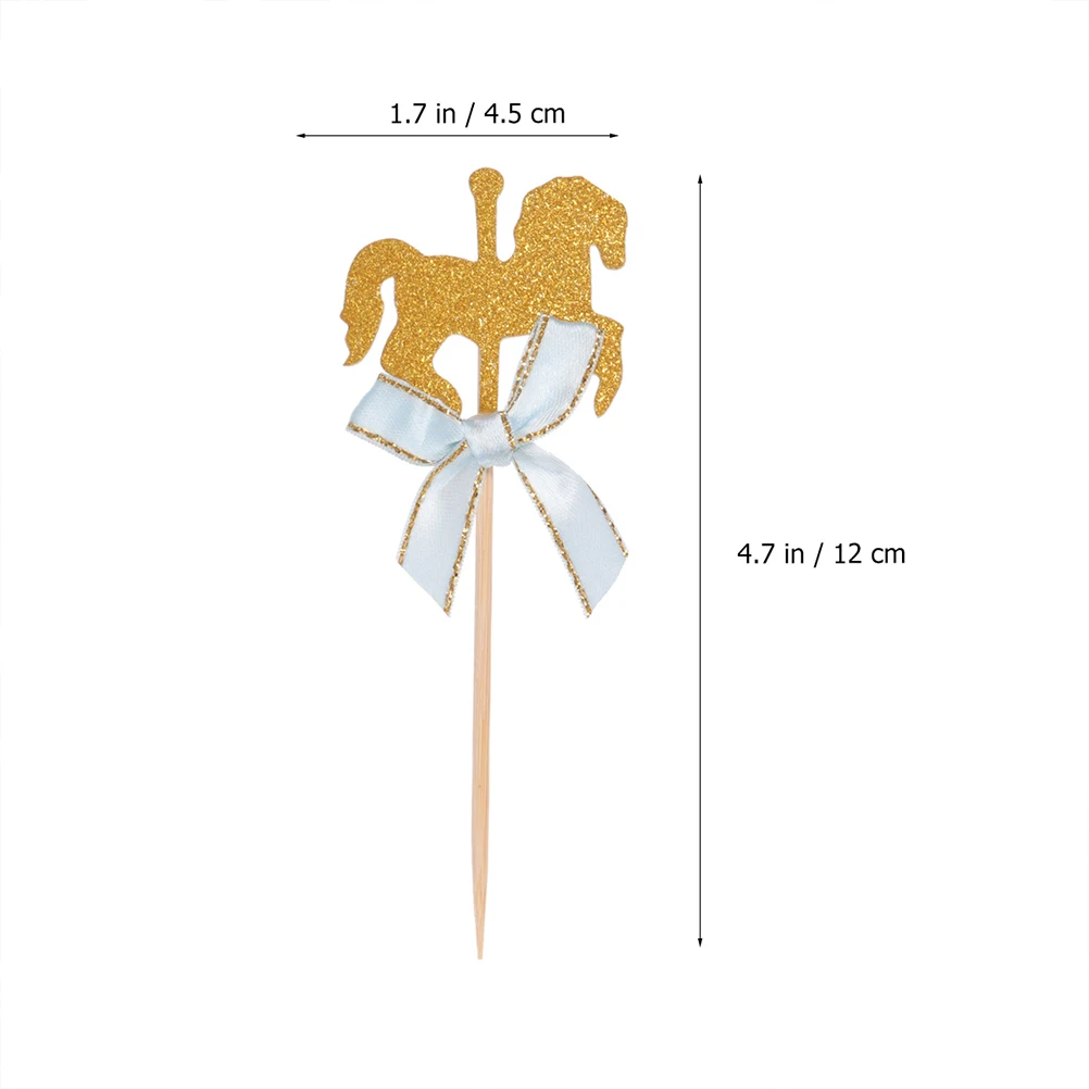 

30 Pcs Cake Picks Birthday Cake Picks Party Decorations Glitter Powder For Cupcakes Cakes Ice Cream Meat Cheese