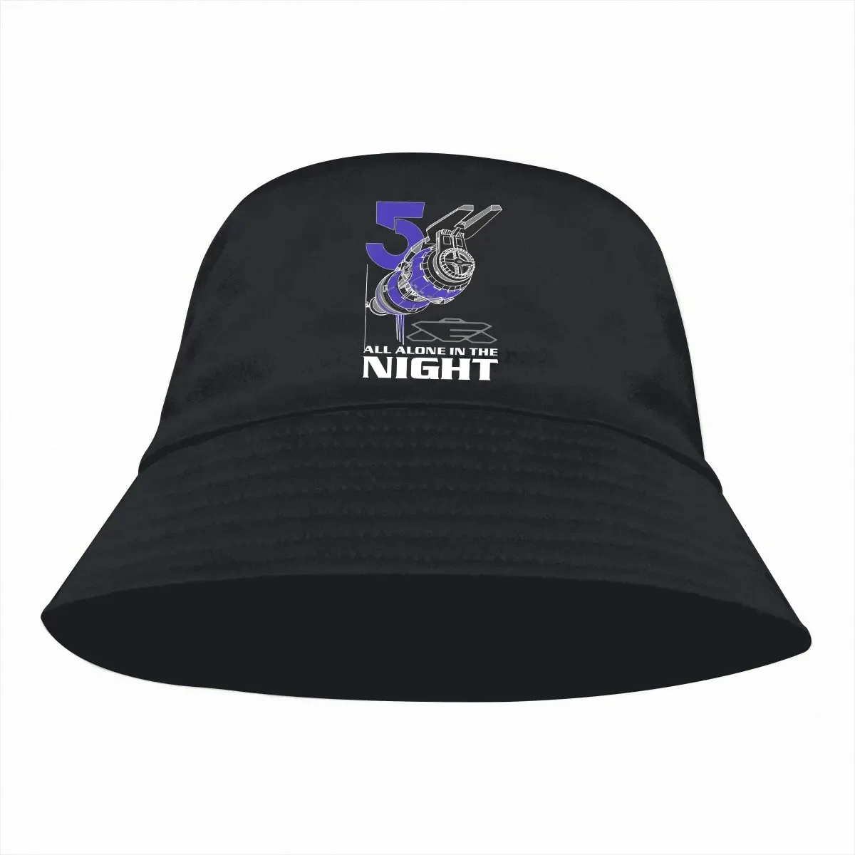 All Alone In The Night Unisex Bucket Hats Babylon Five Jeffrey Sinclair TV Hip Hop Fishing Sun Cap Fashion Style Designed