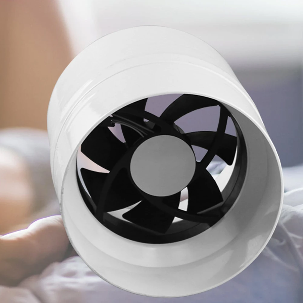 Ventola di scarico da 1 pezzo compatibile con tubi in PVC da 4 pollici Specifiche del connettore femmina CC 5521 Dimensioni circa 110 * 140 mm