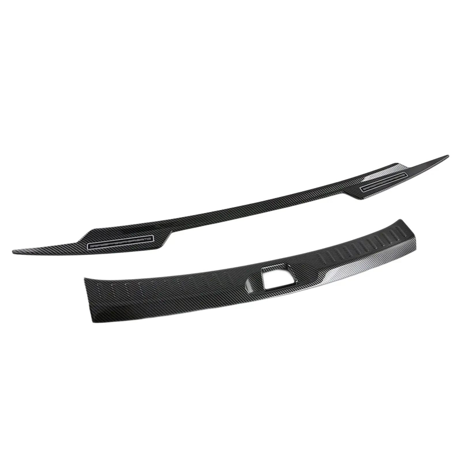 

Door Sill Plate Protector, Car Rear Trunk Protector Plate Accessory Durable