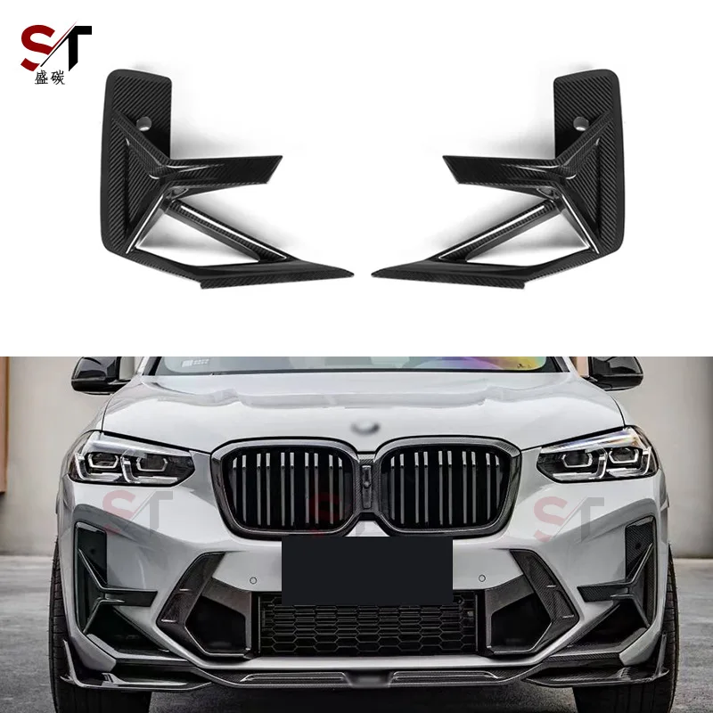 

Подходит для BM X3M F97, сухое переднее волокно из углеродного волокна, передняя планка, воздушный нож, вентиляционное отверстие, модернизированные автозапчасти с объемным звуком