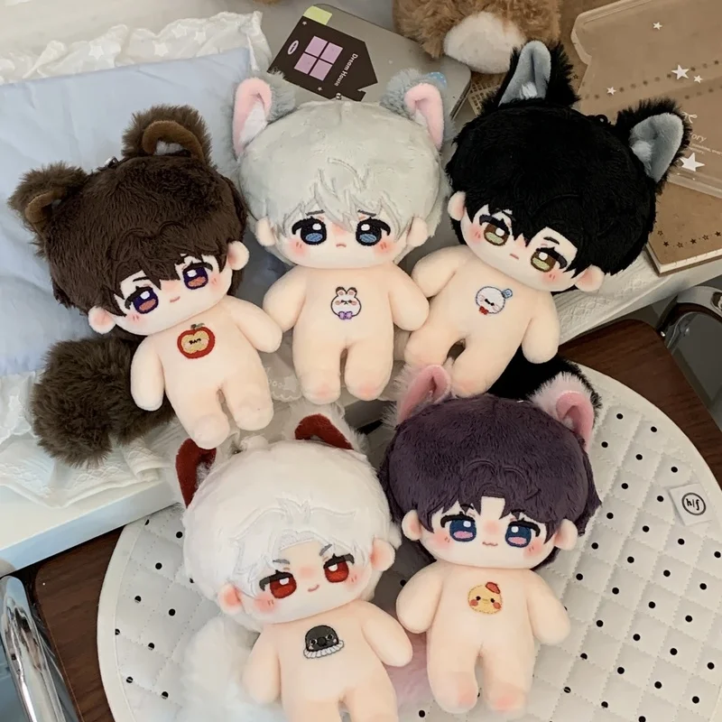 

10cm Love And Deep Space Surrounding Original Fanren Little Wolf Series Cotton Doll Backpack Pendant Fans Birthday Gift Toys
