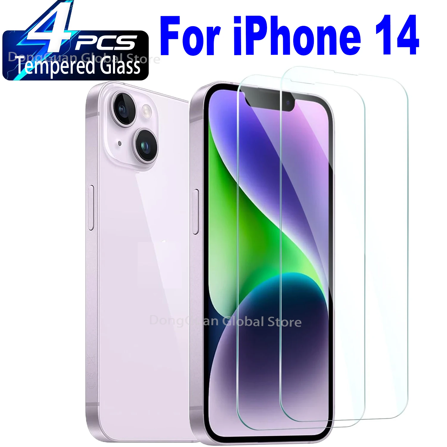 

For iPhone 14 Tempered Glass