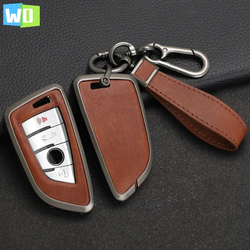 

Car Remote Key Case Cover Shell Fob For BMW X1 X3 X5 X6 X7 1 3 5 6 7 Series G20 G30 G11 F15 F16 G01 G02 F48 Keyless