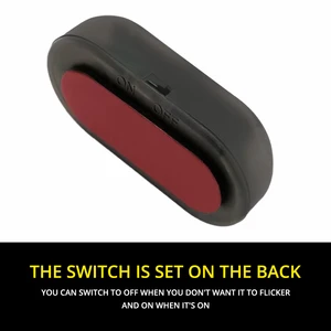 Carro Solar Powered Segurança Strobe Light, Alarme manequim, Aviso sem fio, Anti-Theft Cuidado Lâmpadas, LED piscando imitação, lâmpadas decorativas 8 principais vendas reflector led para carro - №6