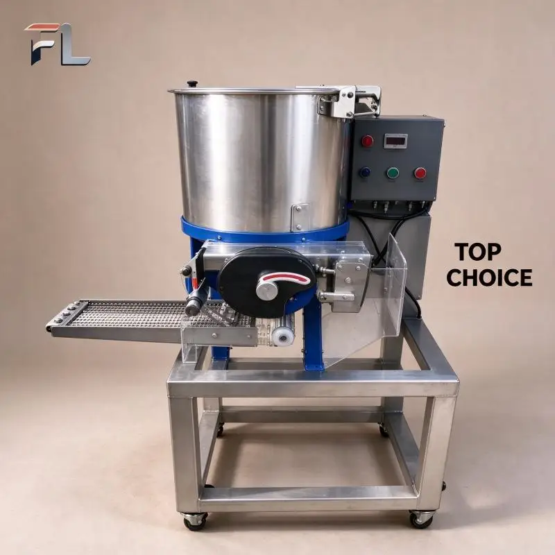 Meat Patty Forming Machine Industrial Patty Press Machine Adjustable Thickness for Beef Pork Shrimp Patty Manufacturing