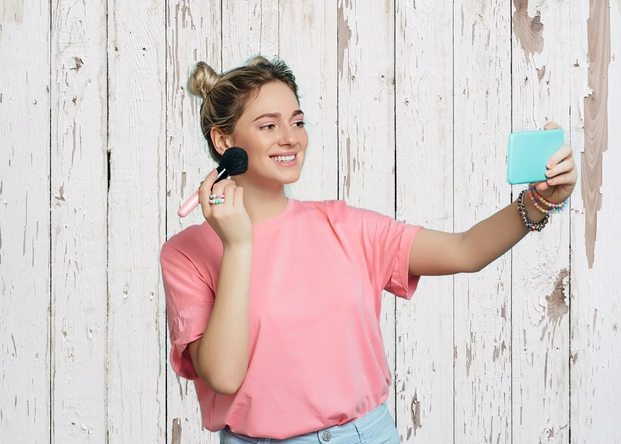 Fondali per feste di compleanno per neonati in legno bianco vintage Sfondi per studio fotografico con stampa computerizzata di alta qualità