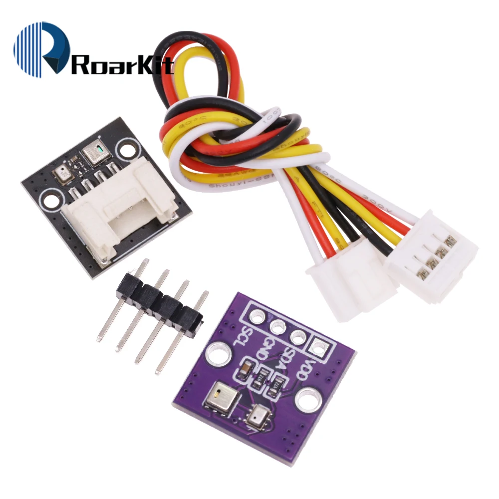 AHT20+BMP280 High Precision Digital Temperature And Humidity Atmospheric Pressure Sensor For Arduino