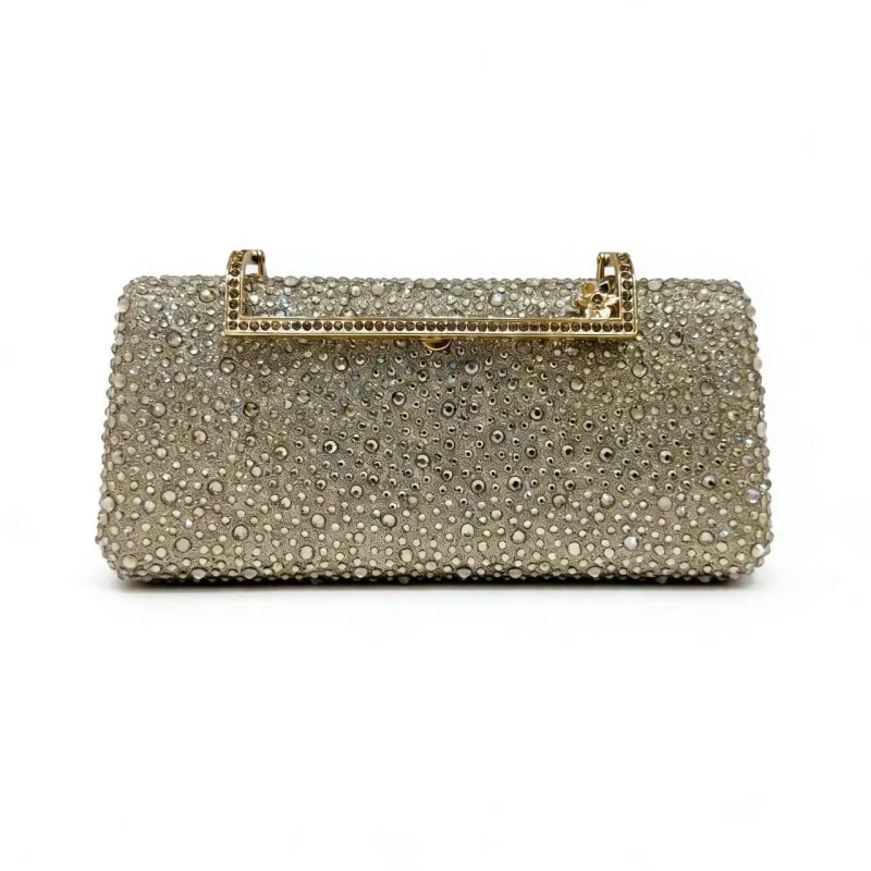 Women Royal Blue Rhinestone Evening Bag Luxury Ladies Formal Party Crystal Diamond Handbag Elegant Wedding Guest Clutch Purse view 3