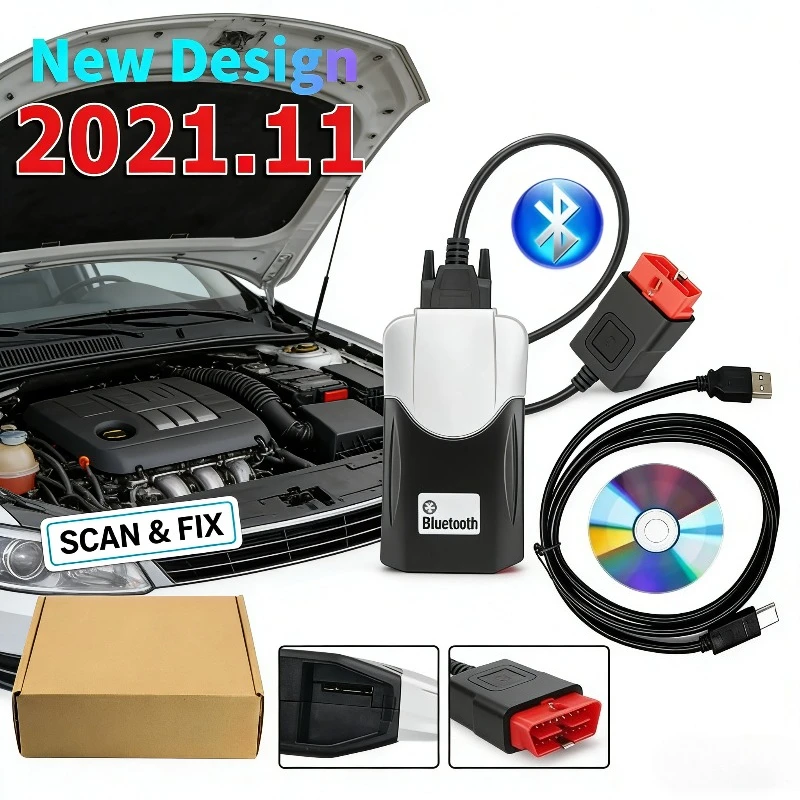 

Latest Scanner 2021.11 Keygen 2020.23 Vd NEW cdd with Bluetooth for TNESF DELPHIS ORPDC Obd2 Car Truck Diagnostic Tools
