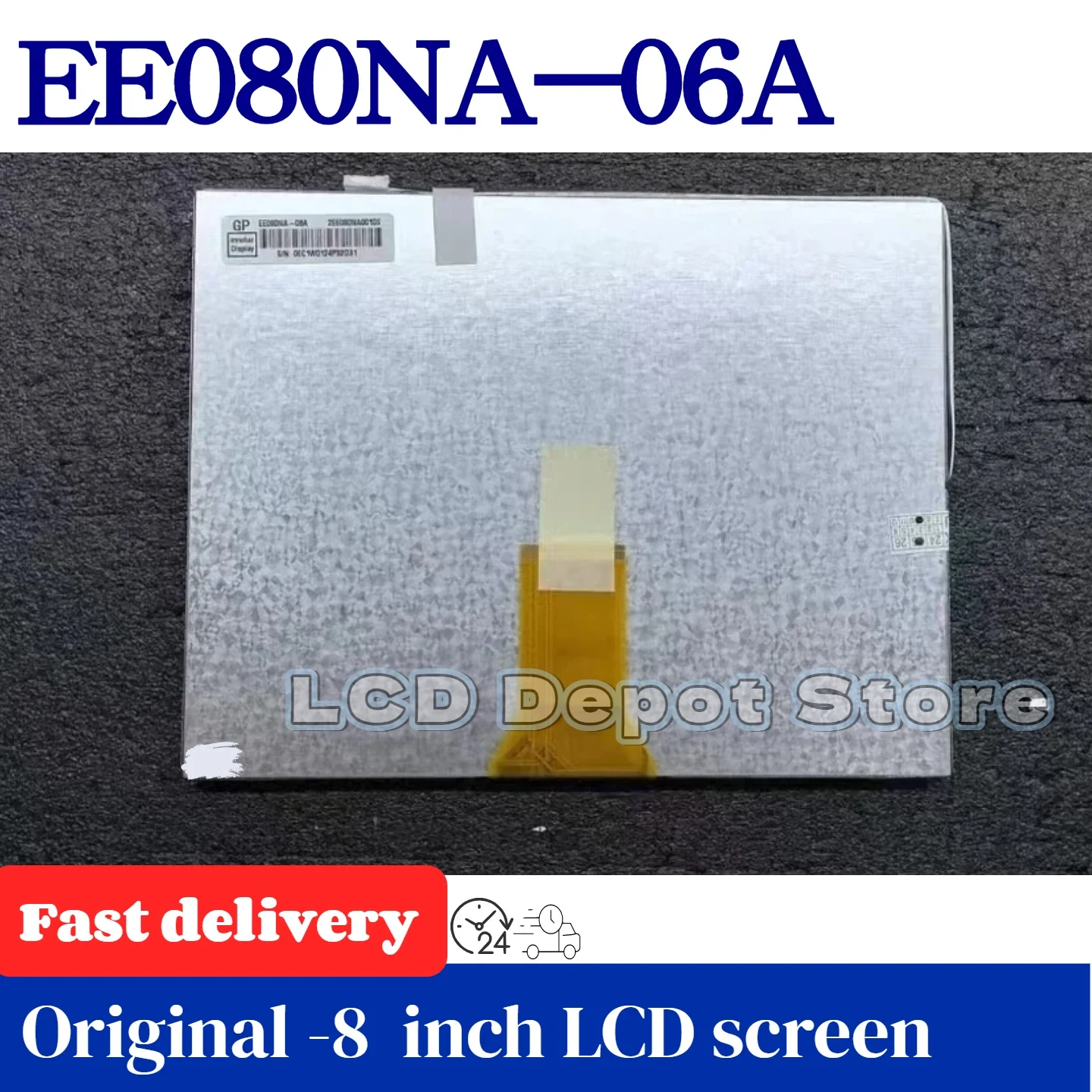 

Совершенно новый оригинальный 8-дюймовый ЖК-дисплей Ee080Na-06A A+ Быстрая доставка
