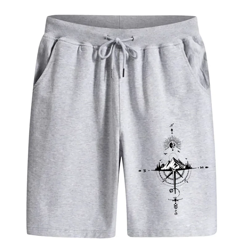 

Мужские спортивные шорты 2026 года: повседневные, с принтом, для активного отдыха, тренажерного зала, бега, уличной носки, короткие брюки