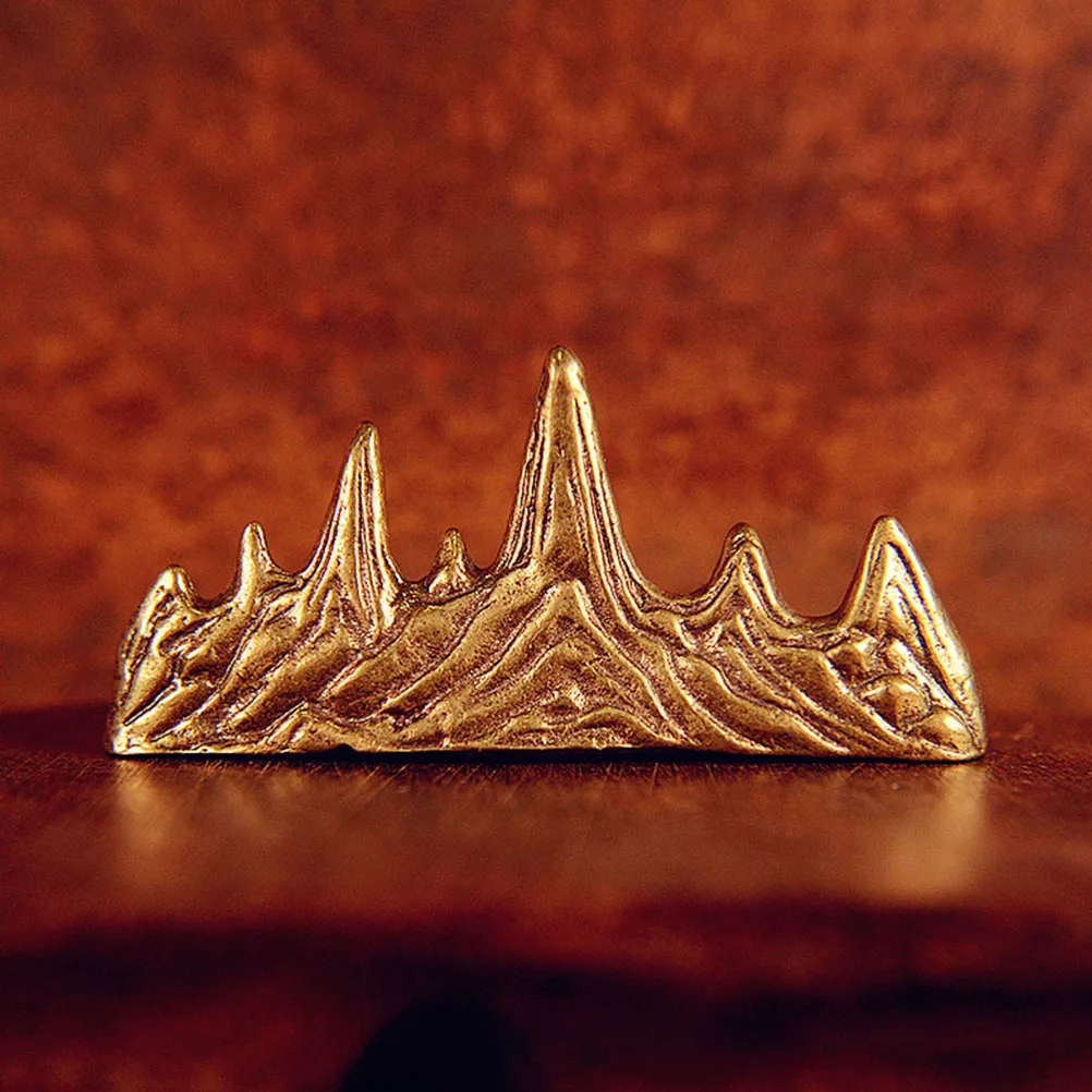 Premium Brass Brush Holder Functional Calligraphy Pen Rack for Writing Painting Pens Stylish Desk Accessory Home Office Use