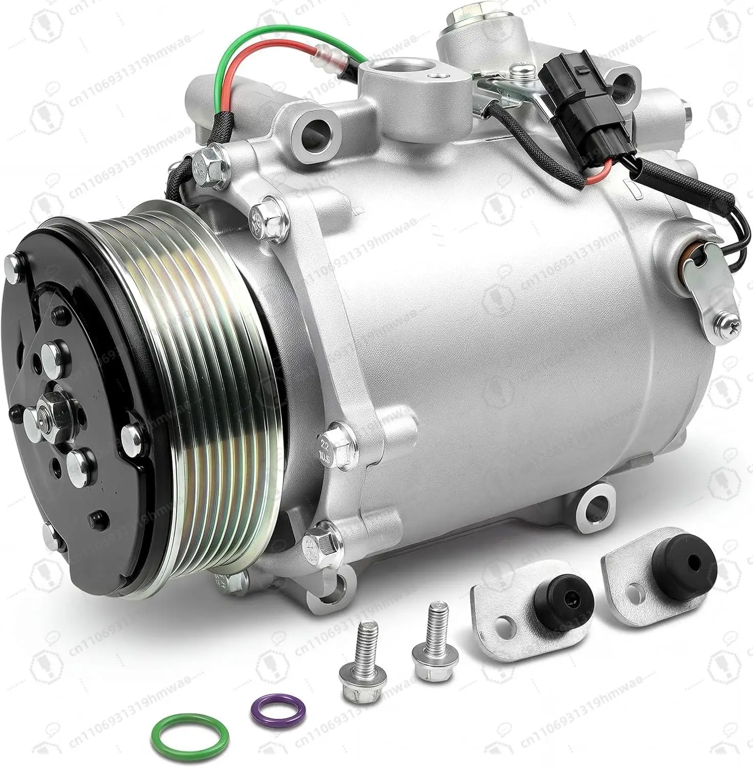 

AC Compressor Compatible with Honda CR-V(for EX/EX-L/LX Models Only)2.4L 2007-2014,Replacement for 38810RWCA03 97580 98580