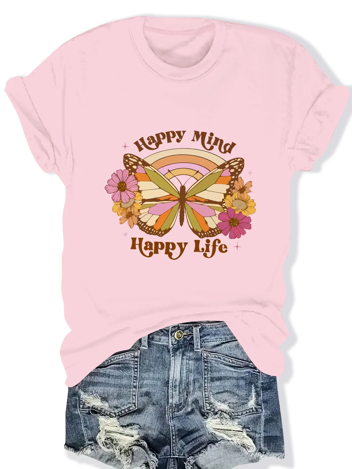 

Модная женская футболка с круглым вырезом и принтом в виде букв, стильная повседневная футболка с графическим рисунком