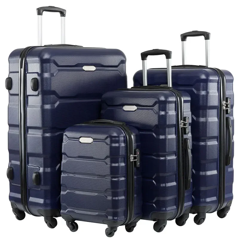 Luggage Set 4 pieces for Travel Large Capacity wheeled Suitcases Travel Carry-on Luggage 18/22/26/30 inch Suitcase Trolley Case