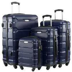 Bagageset 4-delig voor op reis Grote capaciteit koffers op wielen Reisbagage 18/22/26/30 inch Koffer Trolleykoffer