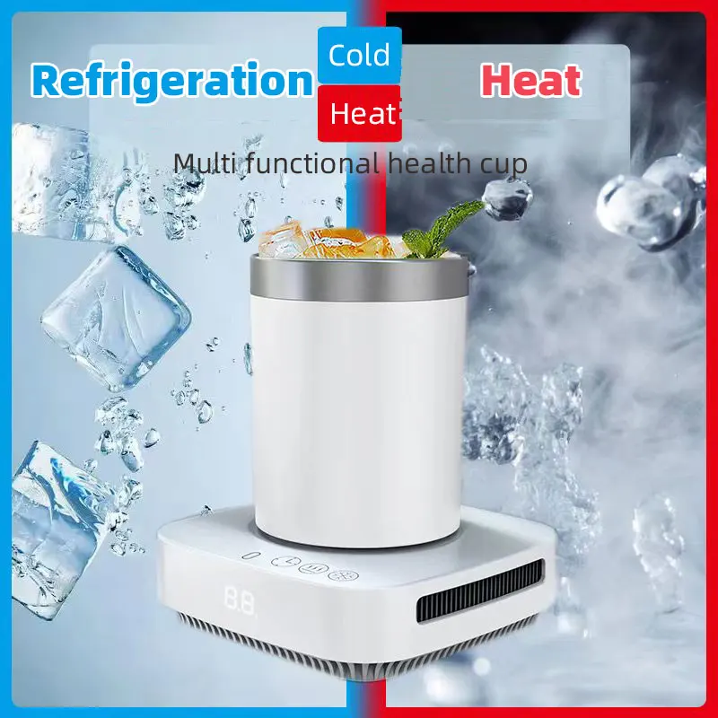 Mini Fast Beer Cooling Cup Intelligent Slush Machine Electric Portable Ice Cube Freezer Refrigeration Ice Maker Home Appliance