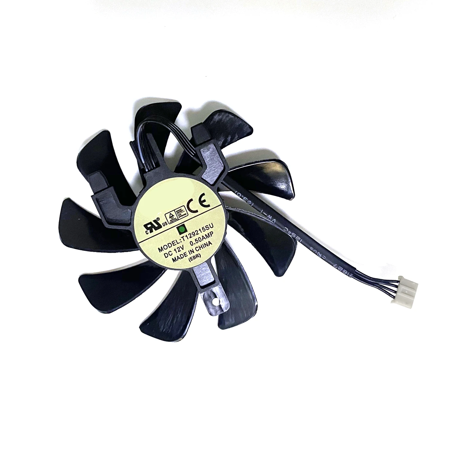 冷却ファン,sapphire rx470d rx570 itxグラフィックカード用,GPUファン,4ピン,t129215su,85mm
