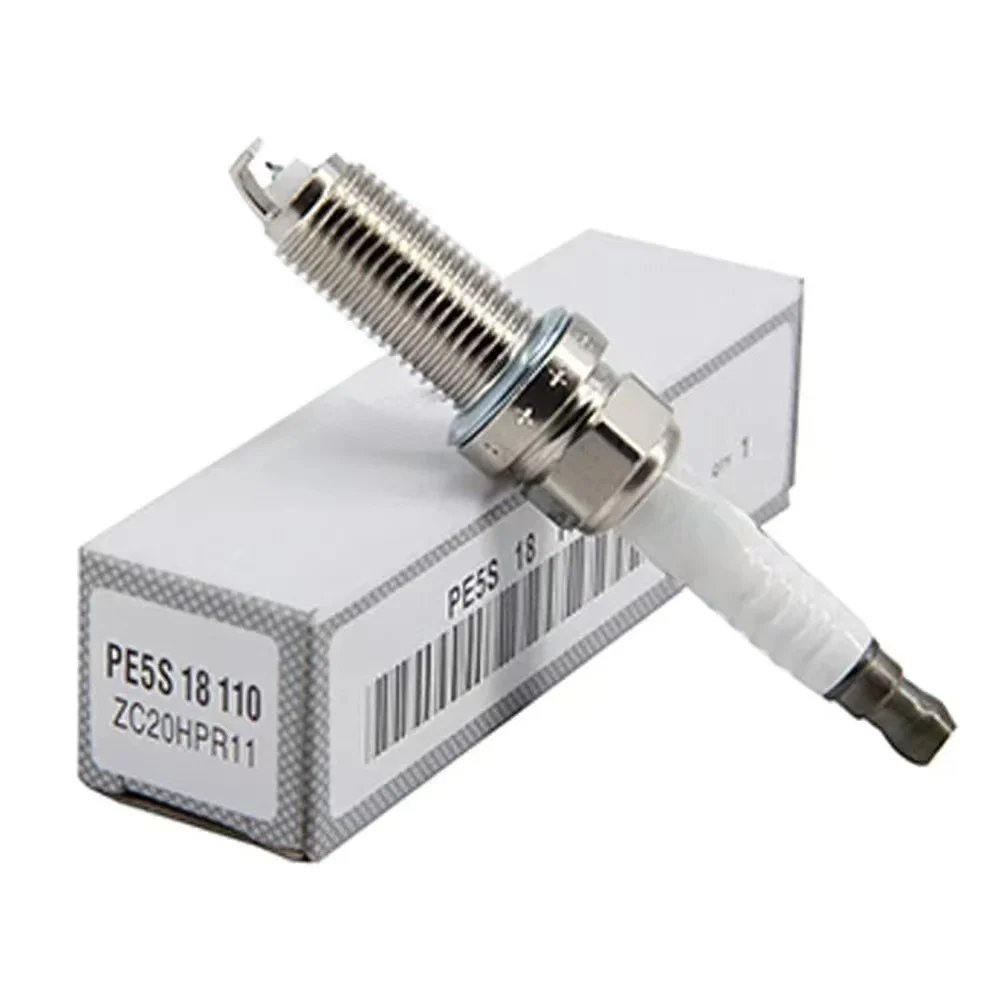 4/6Pcs PE5S-18-110 ZC20HPR11 Spark Plug For Mazda 3 6 CX-3 MX-5 Miata CX-5 Axela Demio TOYOTA Auris Auto Parts