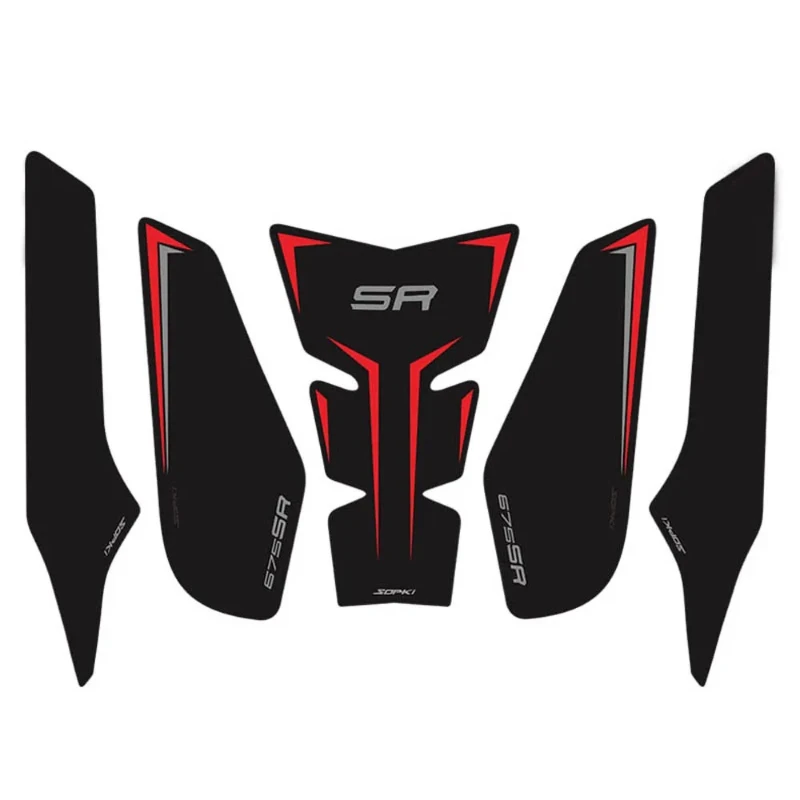 FIT FOR CFMOTO 675SR-R 675 SR 2024-2025Frosted Motorcycle Accessories Sticker Decal Kit Fuel Tank Pad Protector Anti slip