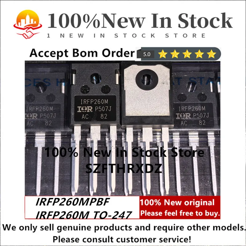 SZFTHRXDZ 100% NEW ORIGINAL IRFP260MPBF TO-247 IRFP260M TO247 MOSFET 200V 49A
