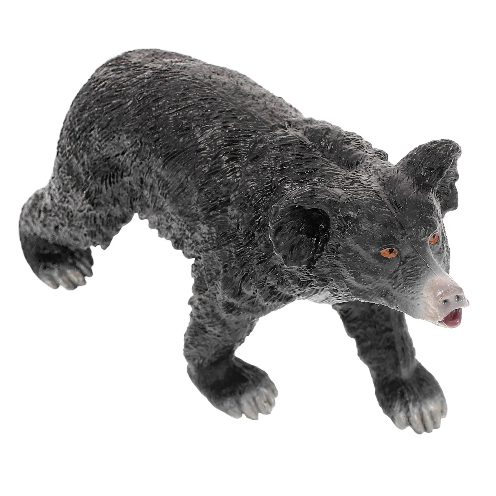 

Exquisite Bear Figure Plastic Wildlife Animal Decor for Cognitive Learning Home Decoration Desktop Bedroom Office