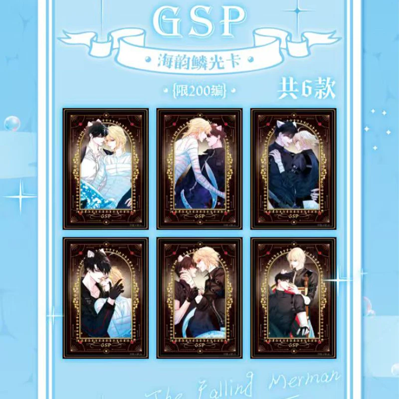 Genuine The Falling Merman Card The Falling Merman Heart Sea Adventure Star Wish Pack SCE Novel Anime Collection Cards Toys view 6