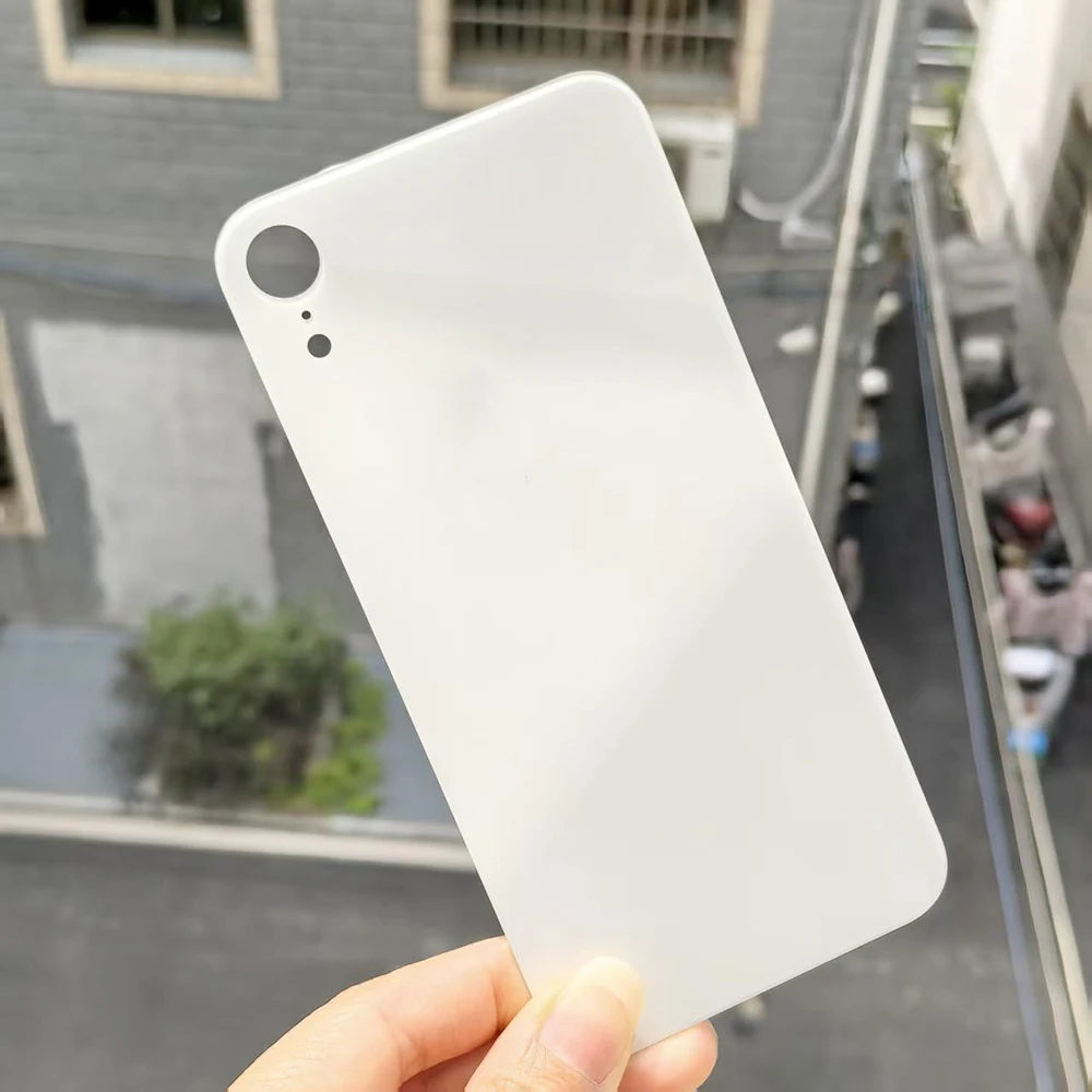 A++ Quality Back Glass Case For iPhone XR Replacement Rear Cover 6.1'' Repair Housing Parts Replacement Back Panel For iPhone XR