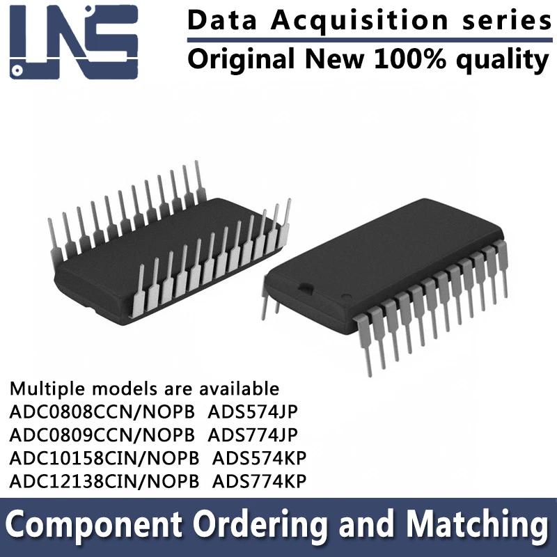 

1PCS ADS574JP ADS574KP ADS774JP ADC0808CCN/NOPB ADC0809CCN/NOPB ADC10158CIN/NOPB ADC12138CIN/NOPB DIP-28 Data Acquisition