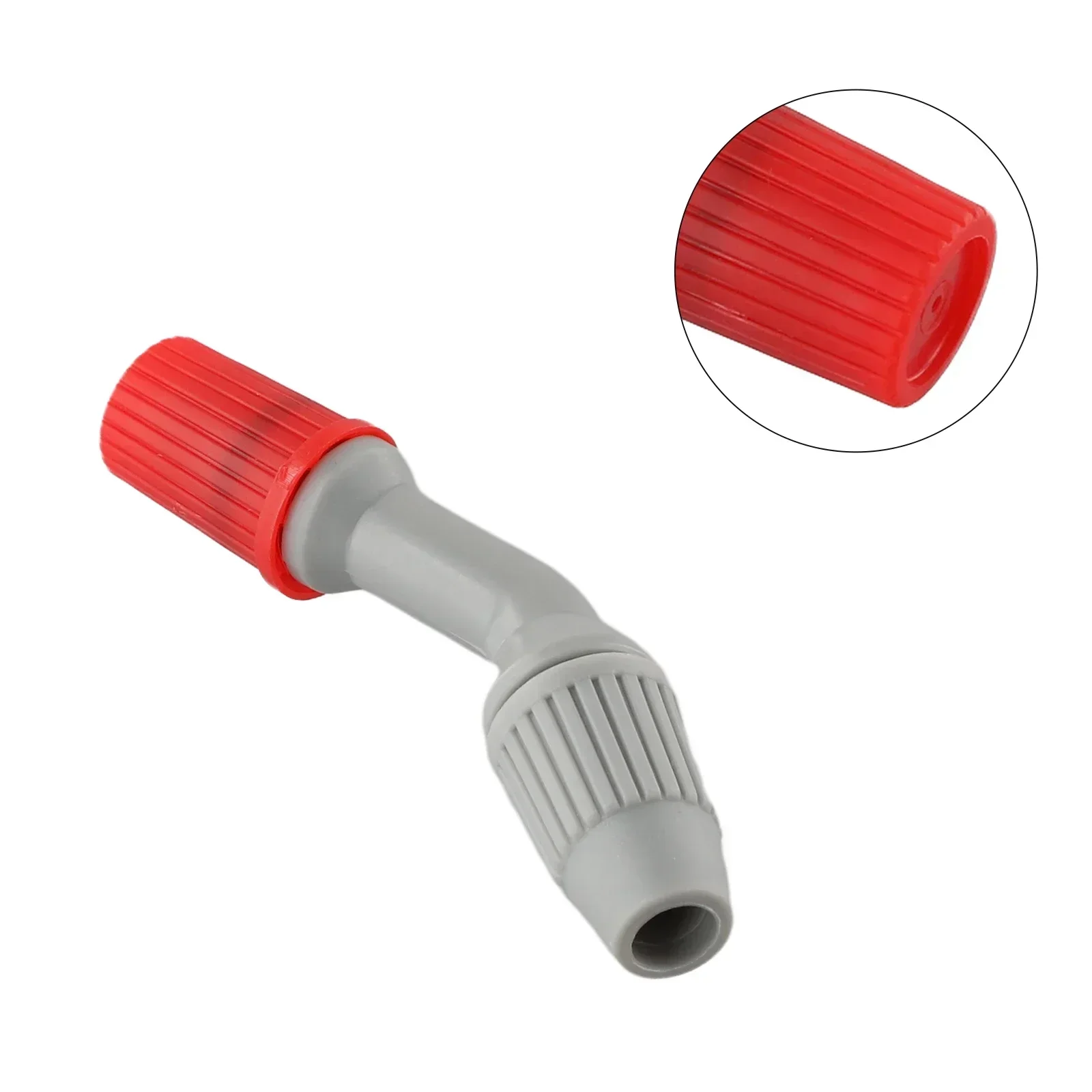 With Valve Spray Nozzle Ajustable For Sprayer Lance For Weedkiller Cone Red/Orange/Black Replacement Practical