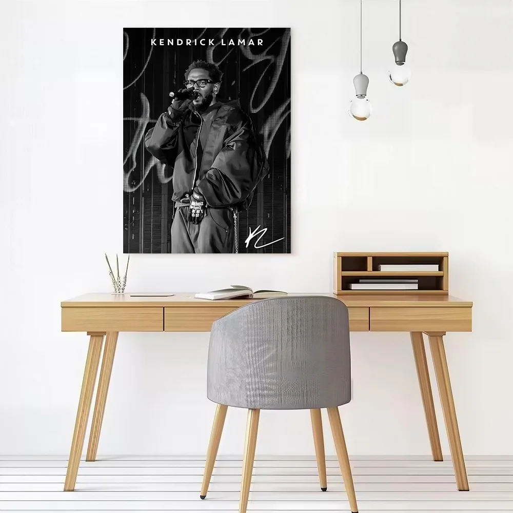 Kendrick Lamar Printed Canvas Poster Personalized High Quality Wall Art Paintings for Home Decor Accessories Bedroom Decoration