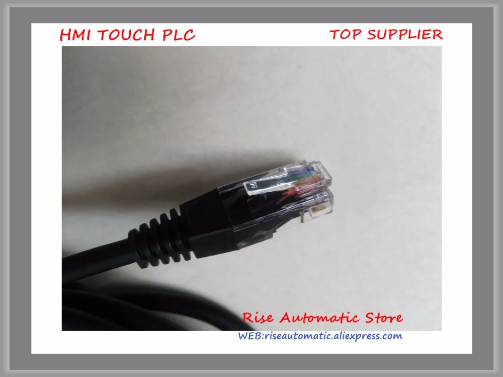 1747-PIC RS232 DH-485 Adapter For SLC5/01/02/05/03 Series PLC Indicator 2.5m RJ45 Fast Delivery